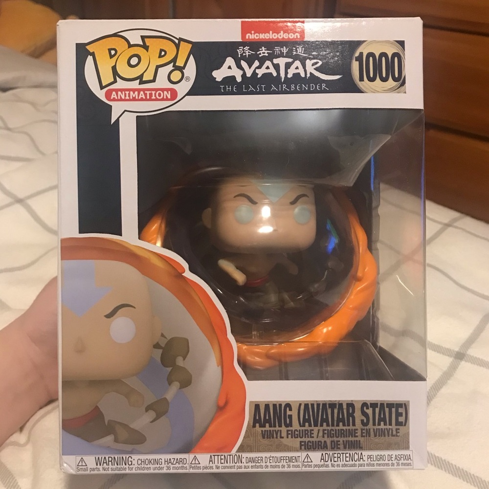 Funko Pop Avatar the Last Airbender Aang (Avatar State) 1000